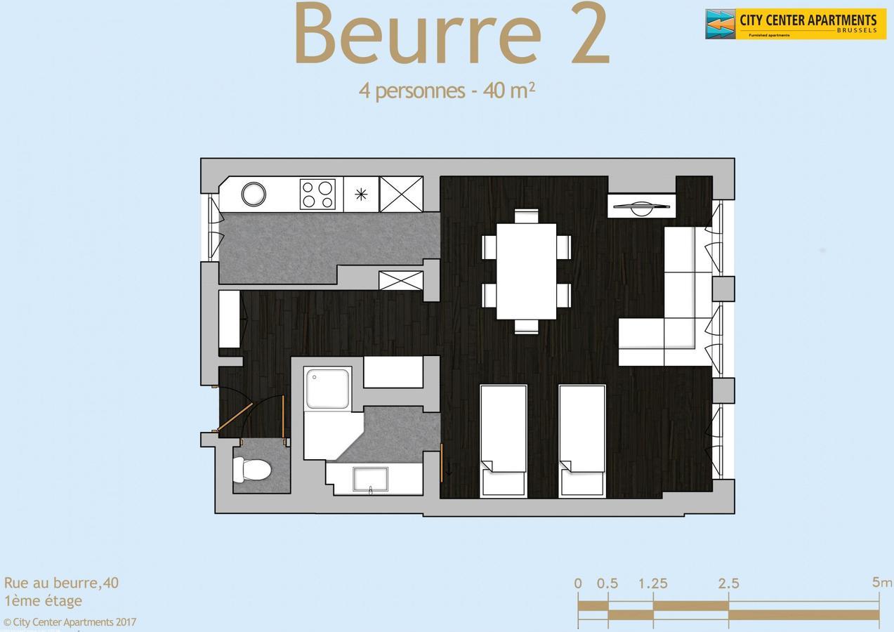 City Center Apartments Grand Place Brusel Exteriér fotografie